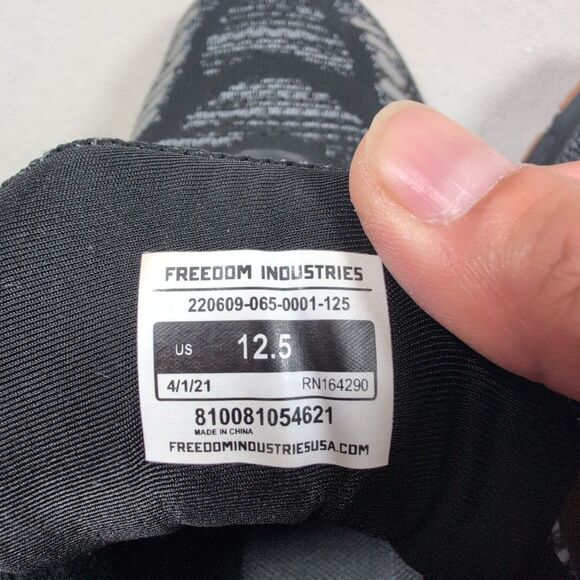 Freedom Industries XP1-RT Mens Size 12 Shoes Athletic Crossfit Running Black main image 6